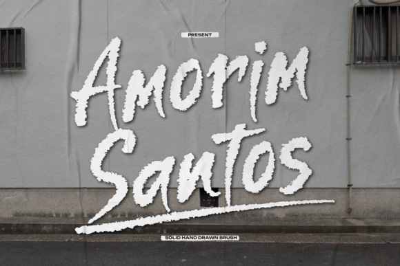 Amorim Santos: A Font That Speaks Volume for Your Brand