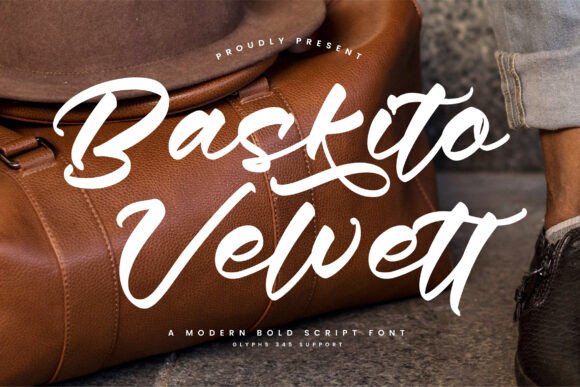 Baskito Velvett: A Script Font for Modern Web Design
