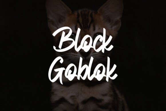 Block Goblok: A Font That Speaks in Style