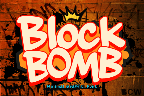 Blockbomb: A Playful Script Font for Editorial Design