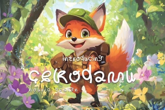 Cekodamu: A Bold Script Font for Creative Crafters