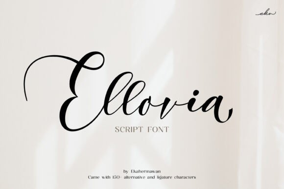 Ellovia: A Font That Speaks in Style