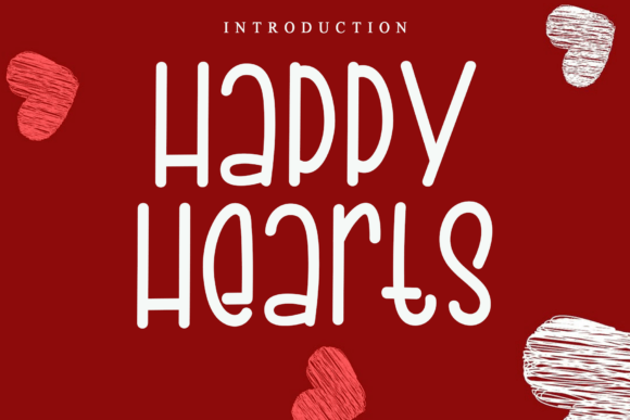 Happy Hearts: A Script Font for Editorial Design