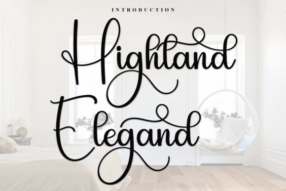 Highland Elegand: A Font That Breathes Life Into Digital Design