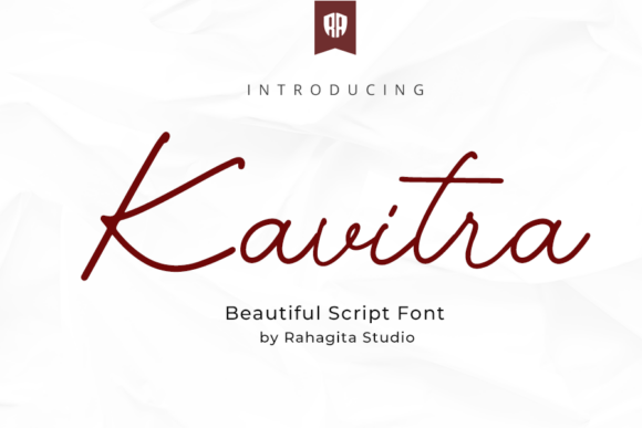 Kavitra: A Script Font That Adds Warmth and Personality to Branding