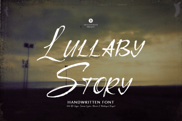 Lullaby Story: A Font That Speaks Softly