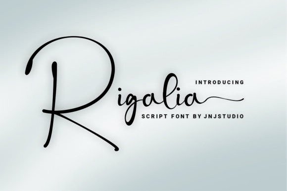 Rigalia: A Script Font for Timeless Branding