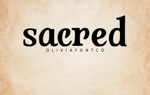 Sacred Font: A Creative Companion for Handmade Makers