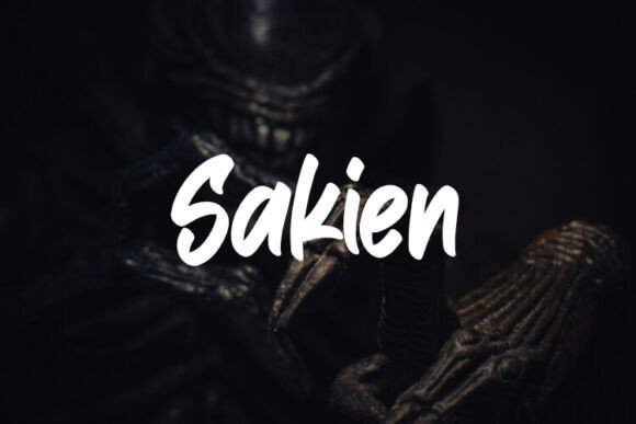 Sakien: A Script Font for Modern Web Design