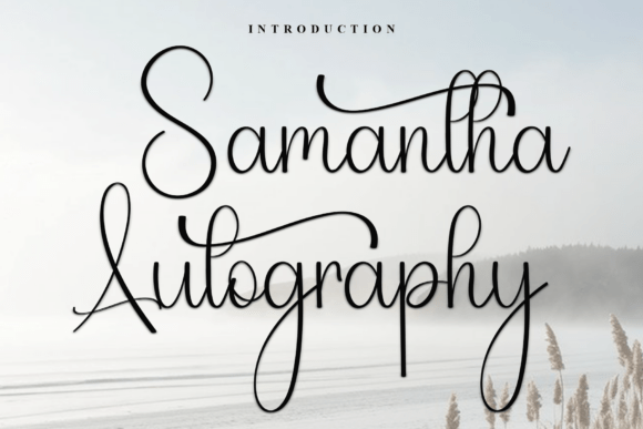 Samantha Autography: A Font That Elevates Your Brand