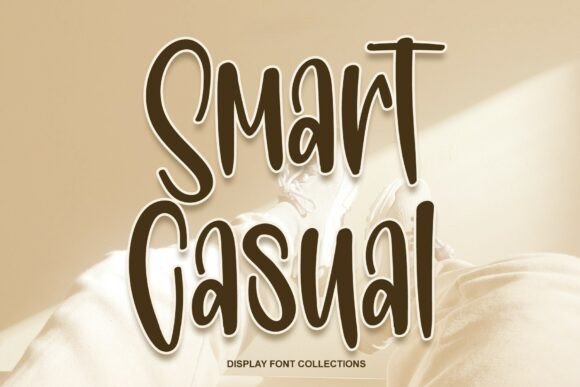 Smart Casual: A Script Font with Confidence and Grace