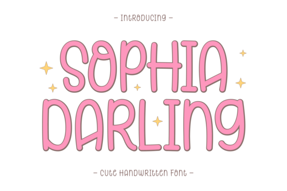 Sophia Darling: A Font That Elevates Your Brand’s Visual Story