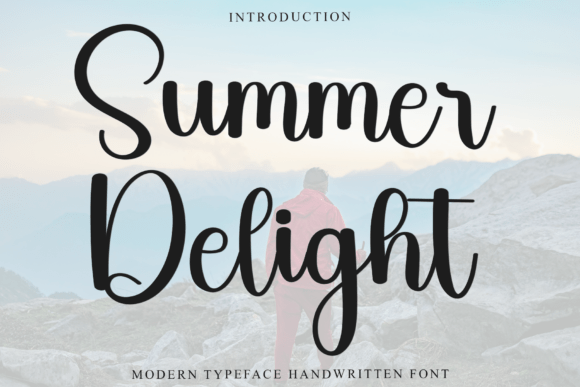 Summer Delight: A Font That Adds Character to Branding