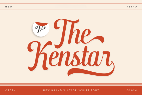 The Kenstar: A Timeless Script for Modern Branding
