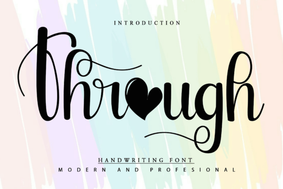 Through: A Font That Elevates Your Brand