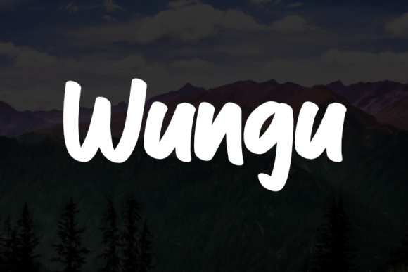 Wungu: A Dynamic Font for Campaign Creativity